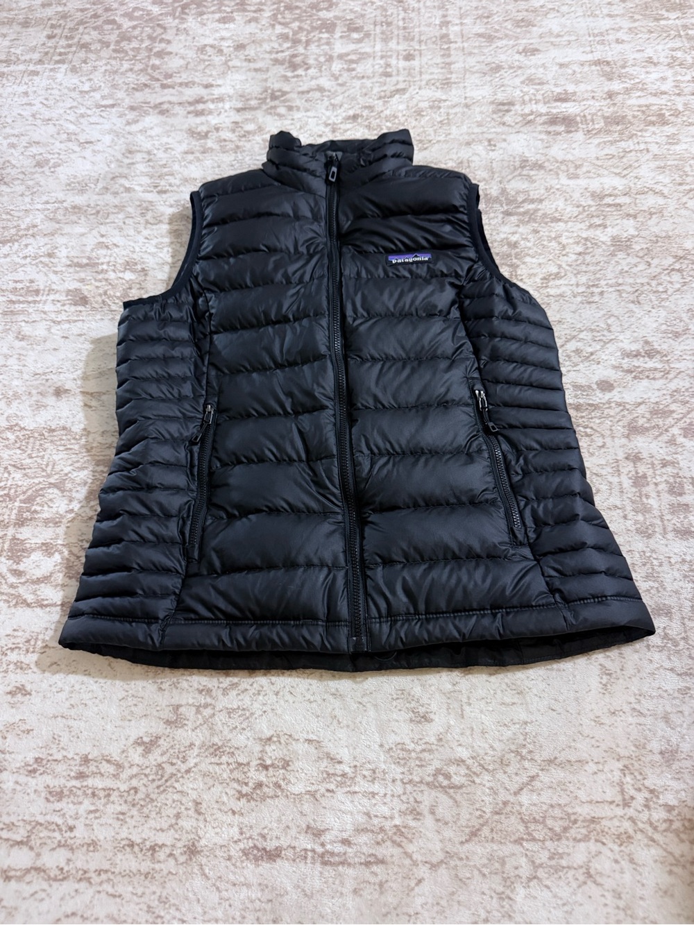 Patagonia Black Quilted Down Vest